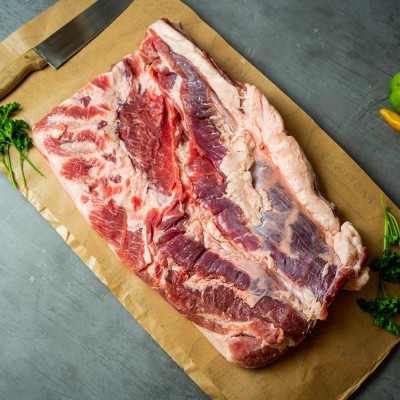 Свинина ребрышки мясные 900 г - купить в Тимерово